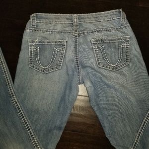LIUCE'S DENIM BLUE JEANS  SZ 3
